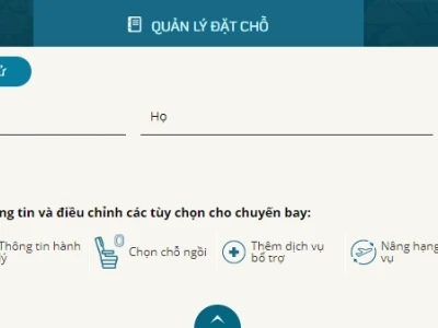Hướng dẫn tra cứu vé máy bay Vietnam Airlines đã đặt chi tiết nhất 2026