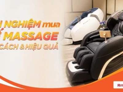 Kinh nghiệm mua ghế massage toàn diện cho năm 2026