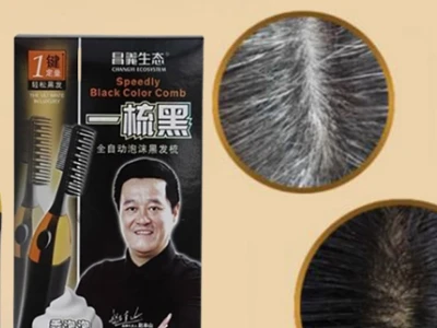 Lược Nhuộm Tóc Komi Nhật Bản: Giải Pháp Phủ Bạc Toàn Diện Tại Nhà