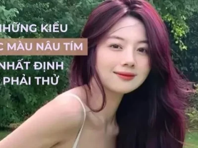 Màu Nâu Tím Trầm: Xu Hướng Tóc Đẹp Cho Năm 2026