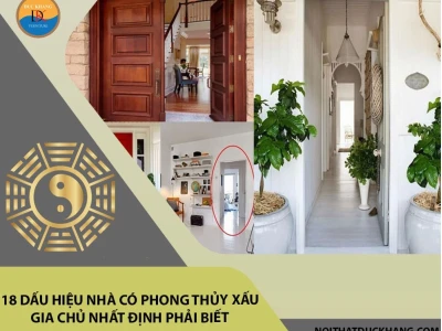 Nhận biết dấu hiệu nhà có phong thủy xấu và cách hóa giải hiệu quả