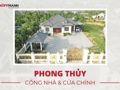 Phong Thủy Cổng Nhà và Cửa Chính: Yếu Tố Quan Trọng Cho Gia Trạch