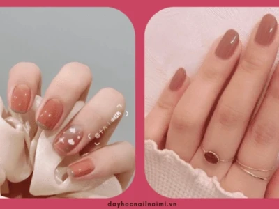 Sơn Móng Tay Màu Hồng Đào: 77+ Ý Tưởng Nail Xinh Đẹp Cho Nàng