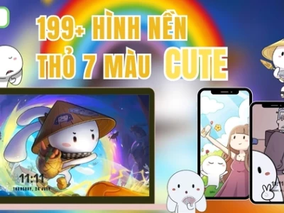 Tổng hợp avatar thỏ bảy màu siêu cute và hài hước cho năm 2026