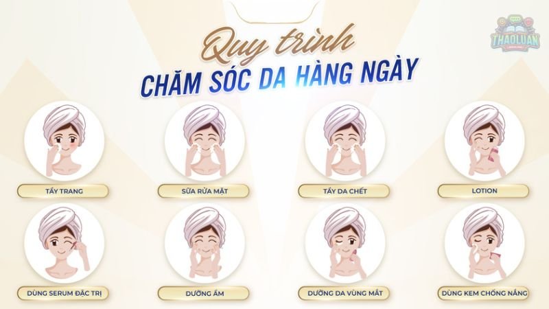 Bước 1: Tẩy trang 2