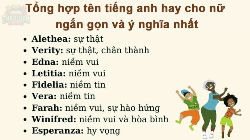 Bí quyết chọn tên tiếng Anh ý nghĩa 2