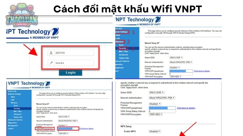 Hướng dẫn chi tiết cách đổi mật khẩu Wifi VNPT