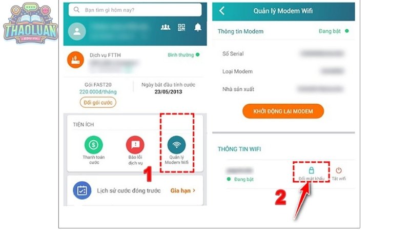 Hướng dẫn chi tiết cách đổi mật khẩu Wifi mạng Viettel