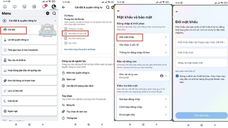 Hướng dẫn cách đổi tên Facebook trên điện thoại Android