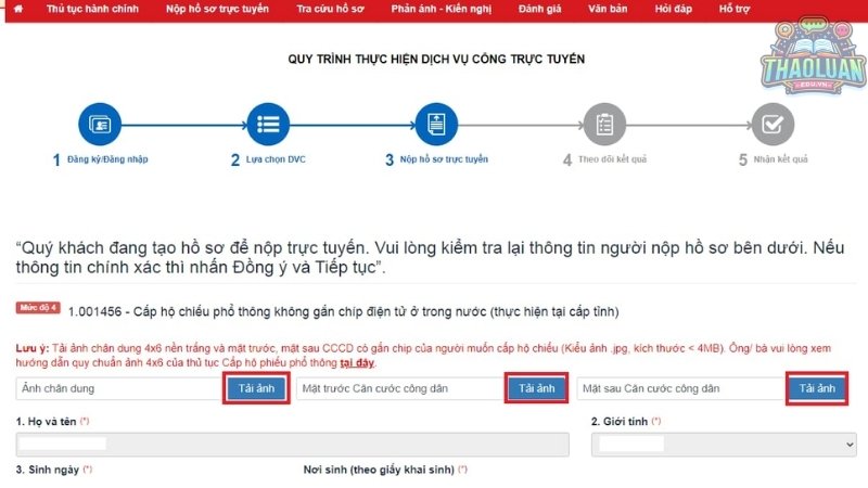 Hướng dẫn đăng ký hộ chiếu online tại Việt Nam 