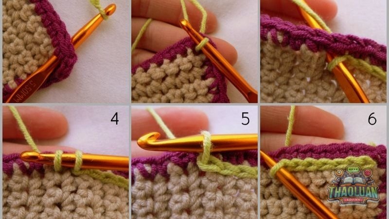 Mũi dời (Slip Stitch)