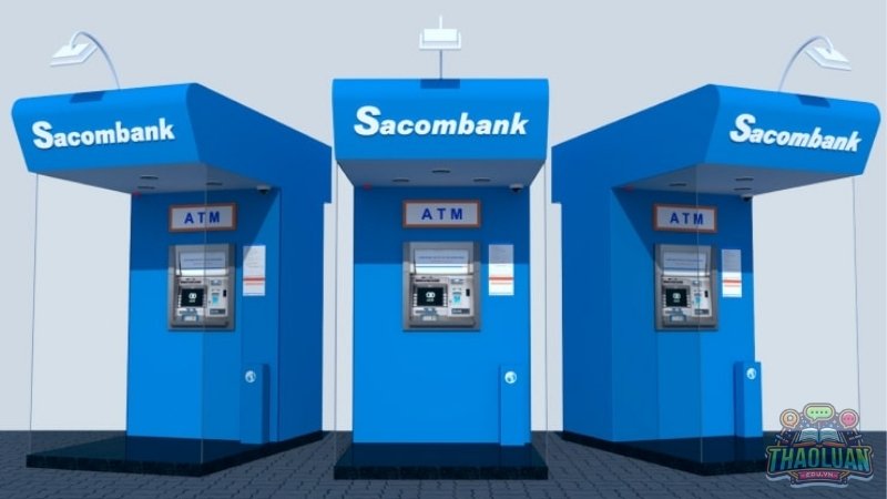 Hướng dẫn rút tiền ATM Sacombank