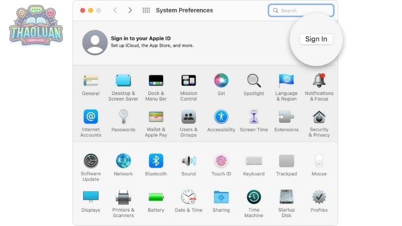 Hướng dẫn tạo tài khoản iCloud trên Mac