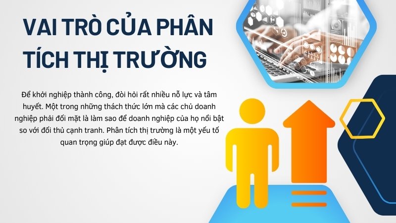 Vai trò của phân tích thị trường trong khởi nghiệp