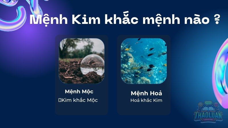 Mệnh Kim khắc mệnh nào theo ngũ hành tương khắc