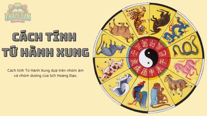 Cách tính tứ hành xung