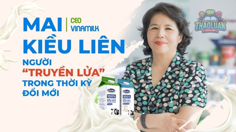 Bà Mai Kiều Liên - "Nữ hoàng sữa" Việt Nam