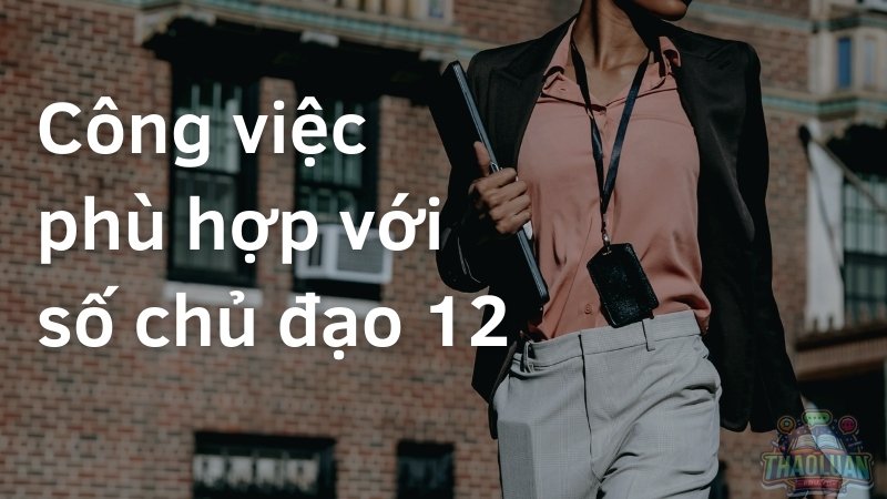 Công việc phù hợp với số chủ đạo 12