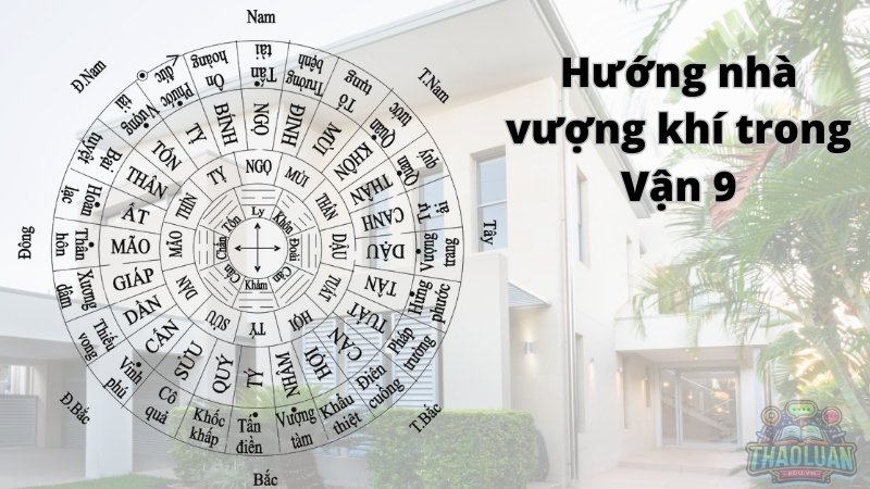 Hướng nhà vượng khí trong Vận 9