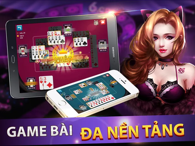 Trải nghiệm game bài đa dạng và phong phú