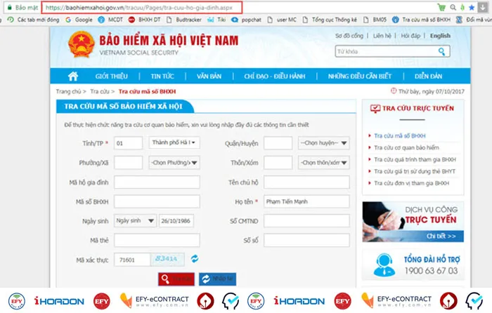 tra cứu bảo hiểm xã hội 3