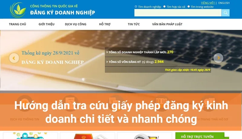 tra cứu giấy phép kinh doanh 8