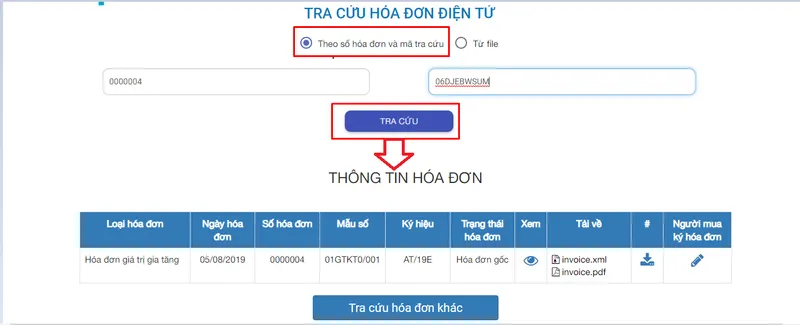 Tra cứu hóa đơn điện 9