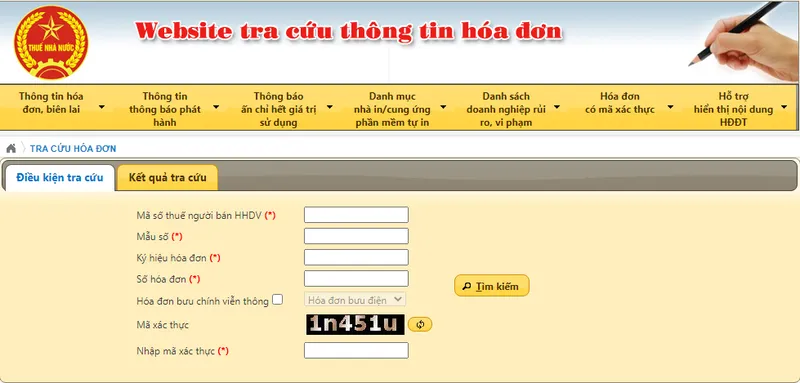 tra cứu hóa đơn điện tử 4