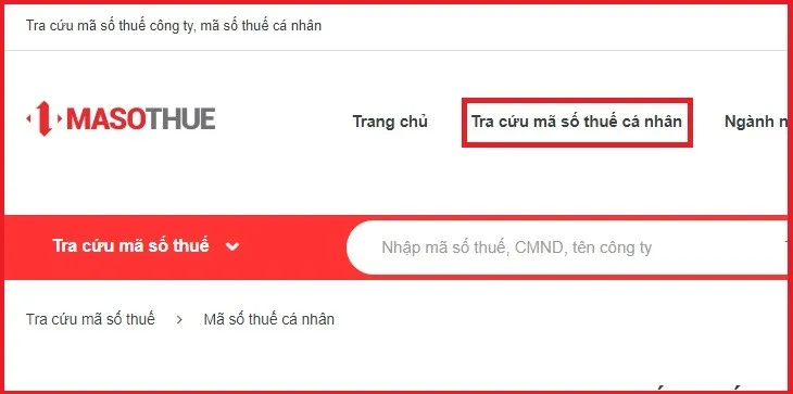 tra cứu mã số thuế doanh nghiệp 1