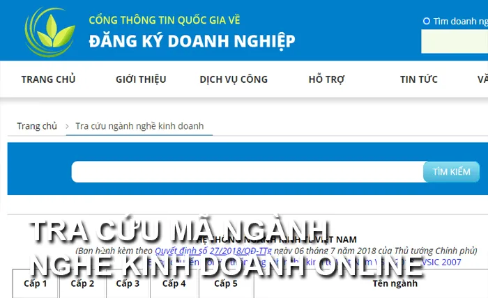 tra cứu ngành nghề kinh doanh 3