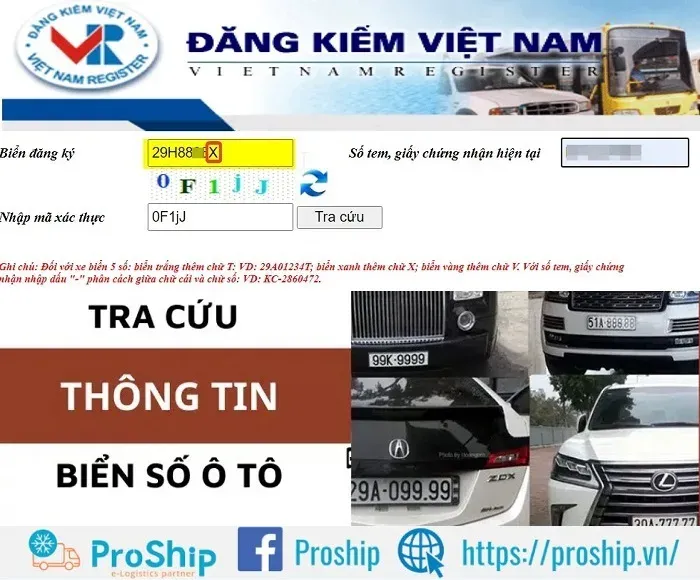 tra cứu thông tin chủ xe ô tô 1