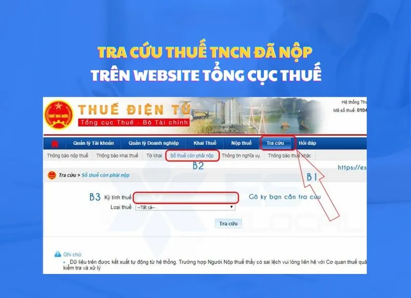 tra cứu thuế thu nhập cá nhân 7