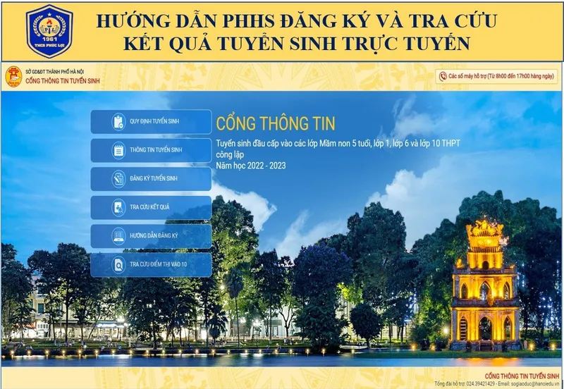 tra cứu tuyển sinh đầu cấp 3