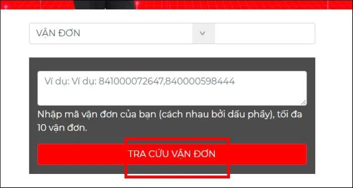 Tra cứu vận đơn J&T 1