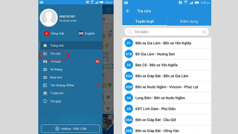 tra cứu xe buýt  11