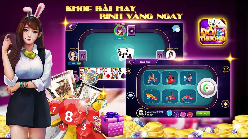 Các loại game bài hấp dẫn tại VB777