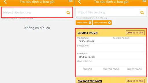 vietnam post tra cứu vận đơn 5