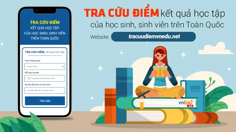 tra cứu điểm trên vnedu 3